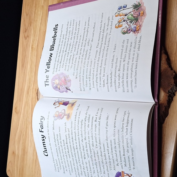 Fairy Tales 10 fairy stories and rhymes hardcover book - Picture 6 of 6